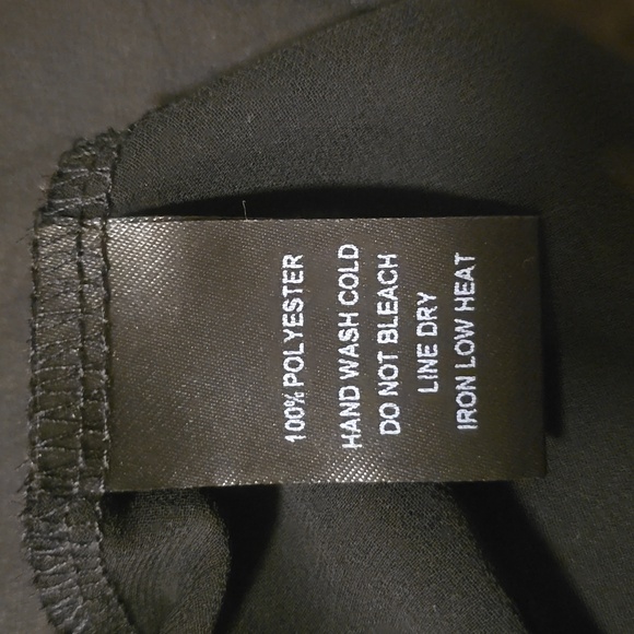 Lulus Sheer Ruffle Black Cold Shoulder Tank Top - Picture 7 of 9